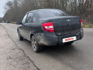 2014 Lada (ВАЗ) Granta I, чёрный, 210000 рублей, вид 5