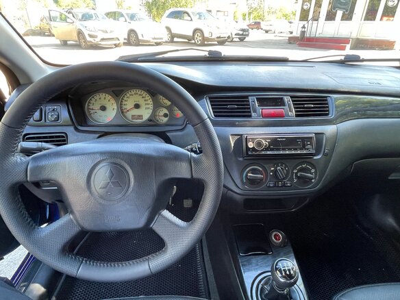 2005 Mitsubishi Lancer IX Рестайлинг, синий, 320000 рублей - вид 13