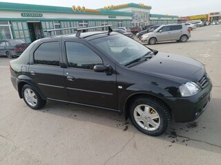 2009 Renault Logan I, чёрный, 495000 рублей, вид 3