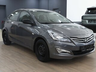 2016 Hyundai Solaris I Рестайлинг, серый, 1278000 рублей, вид 2