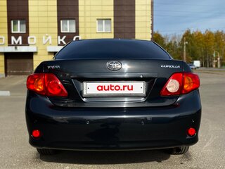 2008 Toyota Corolla X (E140, E150), чёрный, 950000 рублей, вид 4