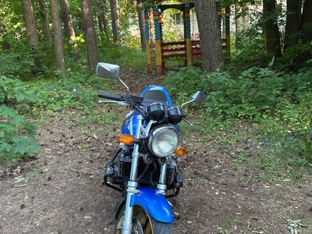 2000 Honda CB 400 Super Four, синий, 235000 рублей, вид 1