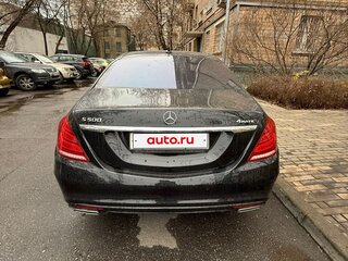 2017 Mercedes-Benz S-Класс 500 Long VI (W222, C217), чёрный, 4000000 рублей, вид 5