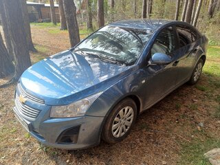 2013 Chevrolet Cruze I Рестайлинг, синий, 870000 рублей, вид 2
