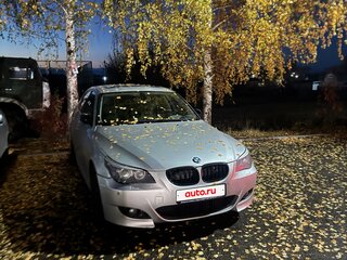 2006 BMW 5 серии 525i V (E60/E61), серебристый, 900000 рублей, вид 1