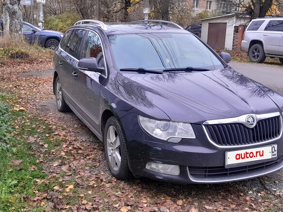 2012 Skoda Superb II, чёрный, 1100000 рублей - вид 1