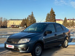 2014 Lada (ВАЗ) Granta I, серый, 370000 рублей, вид 2