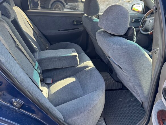 2005 Kia Magentis I Рестайлинг, синий, 200000 рублей - вид 8
