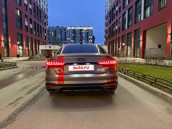 2022 Audi A4 35 TFSI V (B9) Рестайлинг, серый, 4802596 рублей - вид 14