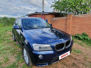 2012 BMW X3 20d xDrive II (F25), синий, 1850000 рублей, вид 3