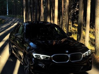 2022 BMW 3 серии 330i xDrive VII (G2x) Рестайлинг, чёрный, 4500000 рублей, вид 5