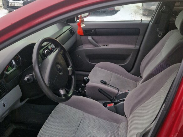 2009 Chevrolet Lacetti I, красный, 300000 рублей - вид 9