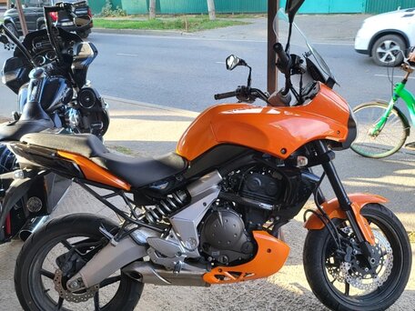 2010 Kawasaki Ninja 650, оранжевый, 300000 рублей, вид 2