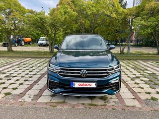 2022 Volkswagen Tiguan II Рестайлинг, синий, 3500000 рублей, вид 3