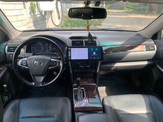 2016 Toyota Camry VII (XV50) Рестайлинг, чёрный, 3000000 рублей, вид 5