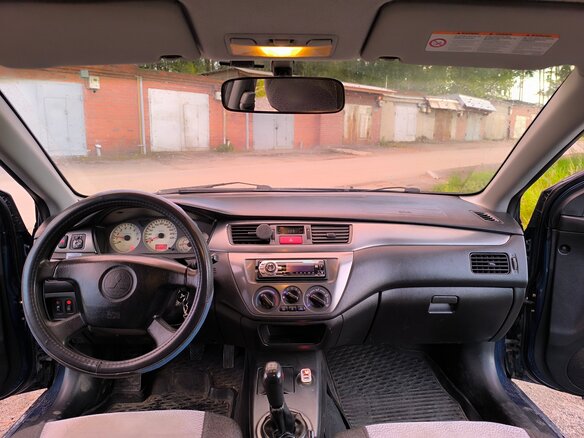 2005 Mitsubishi Lancer IX Рестайлинг, синий, 230000 рублей - вид 7