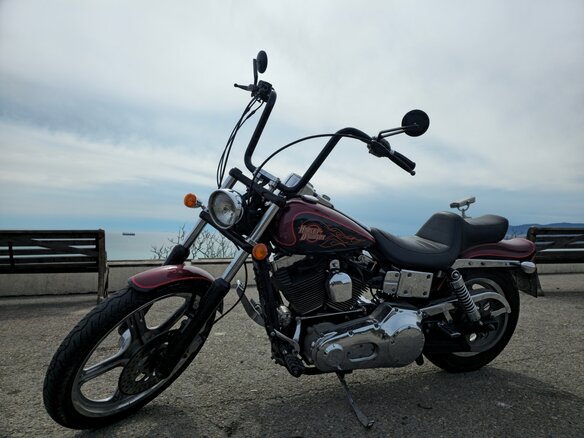 2000 Harley-Davidson Dyna Wide Glide, чёрный, 630000 рублей - вид 7