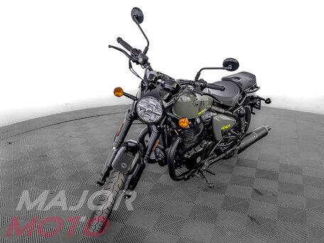 2026 Royal Enfield Shotgun, зелёный, 732000 рублей, вид 4