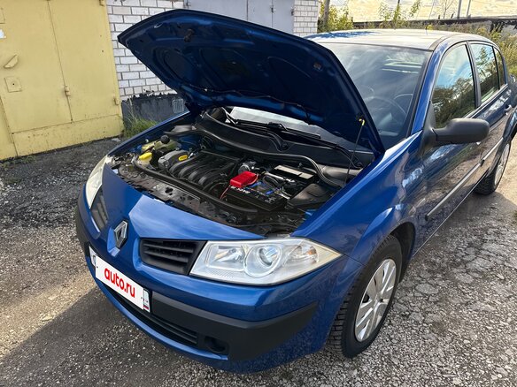 2007 Renault Megane II Рестайлинг, синий, 495000 рублей - вид 31