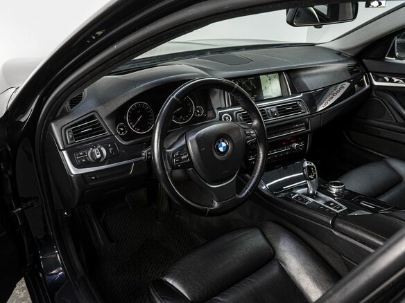 2013 BMW 5 серии 535i xDrive VI (F10/F11/F07) Рестайлинг, чёрный, 2299000 рублей - вид 8