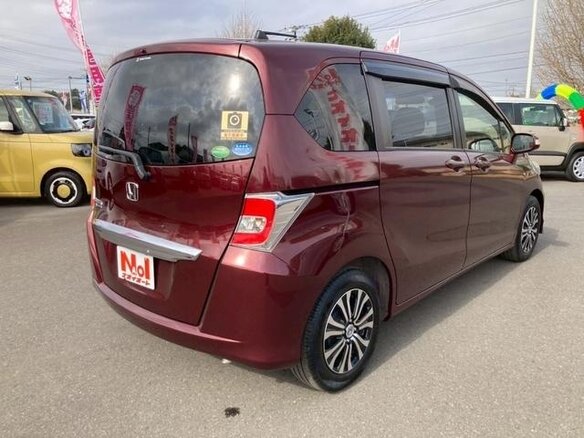 2015 Honda Freed I Рестайлинг 2, пурпурный, 880000 рублей - вид 5