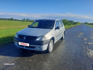 2007 Renault Logan I, серый, 200000 рублей, вид 1