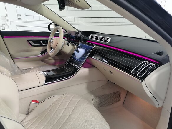 2024 Mercedes-Benz S-Класс 500 4MATIC VII (W223), чёрный - вид 11