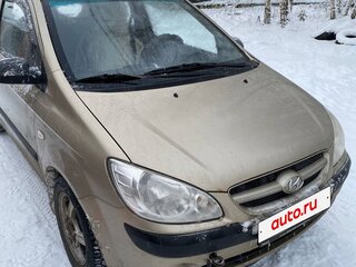 2008 Hyundai Getz I Рестайлинг, бежевый, 350000 рублей, вид 4