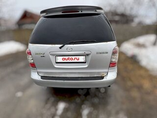 2002 Mazda MPV II (LW), серебристый, 360000 рублей, вид 4