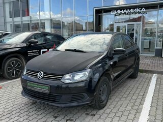 2011 Volkswagen Polo V, чёрный, 539000 рублей, вид 1