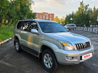 2008 Toyota Land Cruiser Prado 4-speed 120 Series Рестайлинг, серый, 2340000 рублей, вид 2