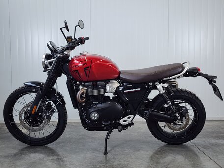 2024 Triumph Scrambler, красный, 1339000 рублей, вид 4