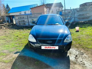 2007 Lada (ВАЗ) Priora I, чёрный, 415000 рублей, вид 2