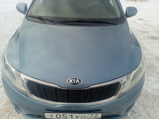 2013 Kia Rio III, голубой, 820000 рублей, вид 4