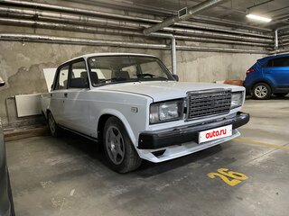 1998 Lada (ВАЗ) 2107, белый, 300000 рублей, вид 1