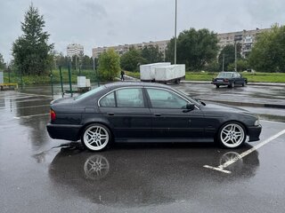2002 BMW 5 серии 530i IV (E39) Рестайлинг, чёрный, 750000 рублей, вид 5