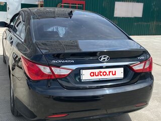 2010 Hyundai Sonata VI (YF), чёрный, 1150000 рублей, вид 4