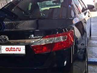 2012 Toyota Camry VII (XV50), чёрный, 1800000 рублей, вид 2