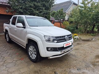 2013 Volkswagen Amarok Double Cab full-time I, белый, 2250000 рублей, вид 2