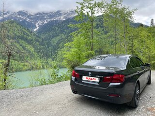 2014 BMW 5 серии 520i VI (F10/F11/F07) Рестайлинг, серый, 1700000 рублей, вид 4