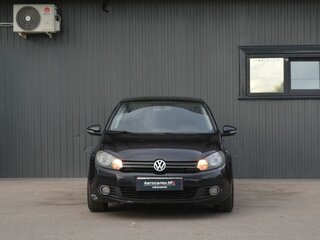 2011 Volkswagen Golf VI, чёрный, 429888 рублей, вид 2
