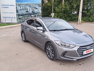 2017 Hyundai Elantra VI (AD), серый, 1500000 рублей, вид 4