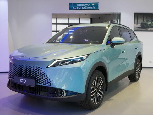 2026 Omoda C7, зелёный, 3499000 рублей - вид 7