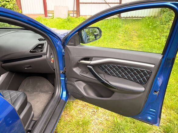 2021 Lada (ВАЗ) Vesta SW I, синий, 1250000 рублей - вид 14
