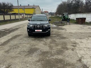 2018 Toyota Land Cruiser Prado 150 Series Рестайлинг 2, синий, 4300000 рублей, вид 4