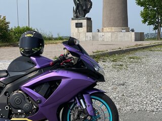 2009 Suzuki GSX-R 750, фиолетовый, 640000 рублей, вид 1