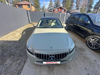 2018 Mercedes-Benz C-Класс 180 IV (W205) Рестайлинг, зелёный, 2950000 рублей, вид 3