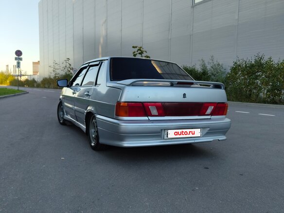2006 Lada (ВАЗ) 2115, серебристый - вид 2