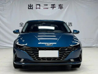 2021 Hyundai Elantra VII (CN7), синий, 1900000 рублей, вид 2