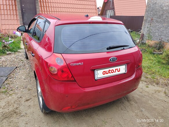 2008 Kia Ceed I, красный, 580000 рублей - вид 3